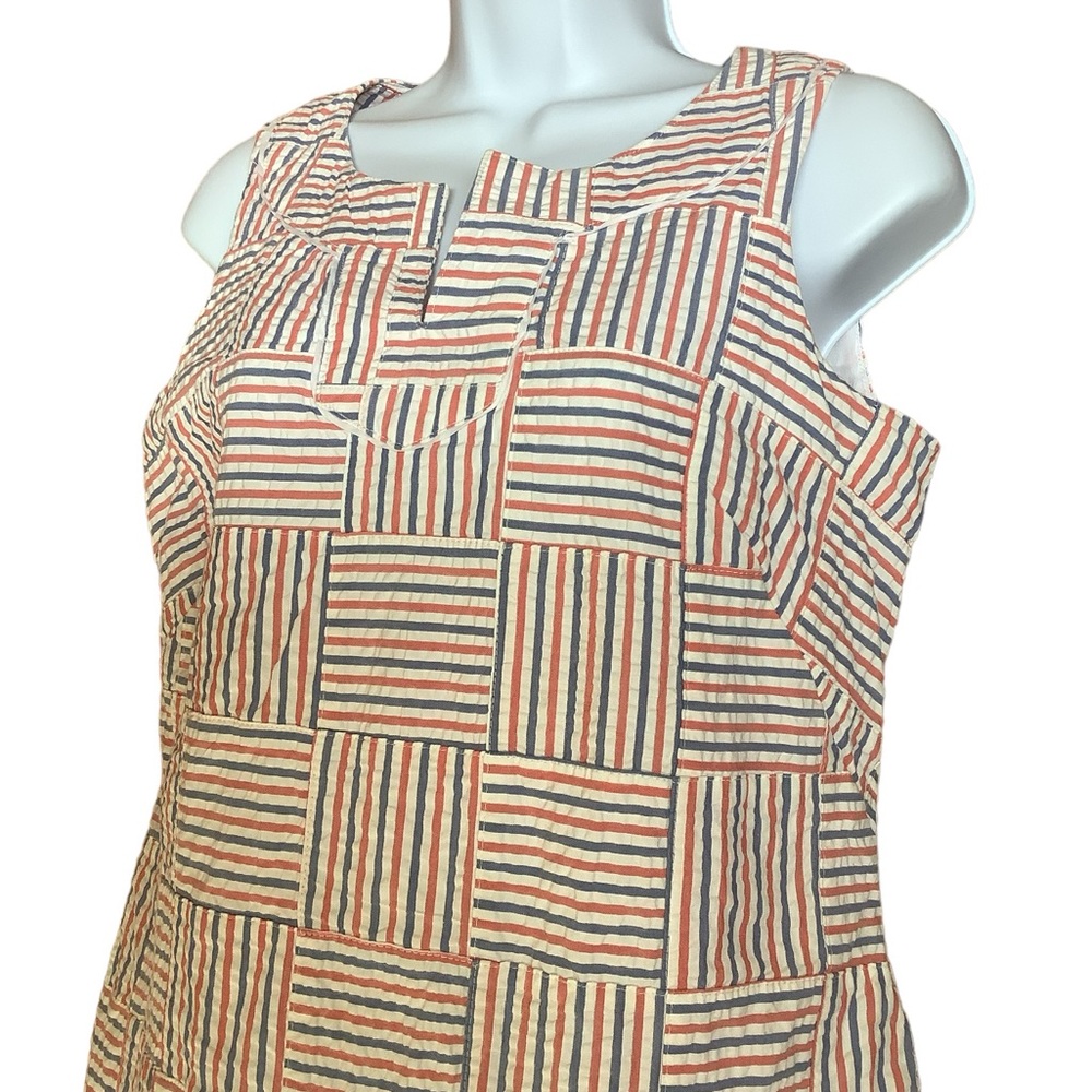 Talbots Patchwork Shift Dress - Picture 8 of 9